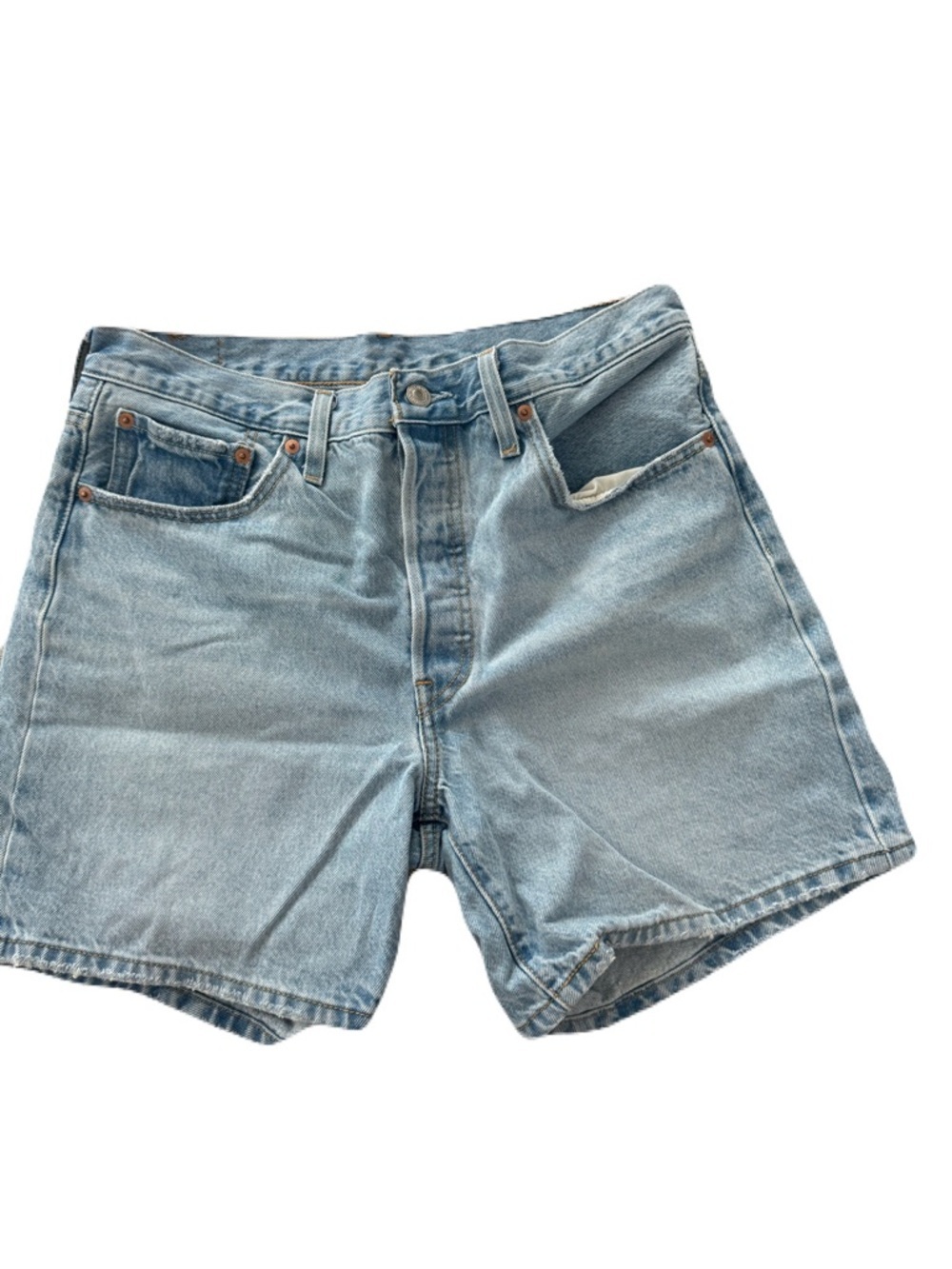 NWOT Levi's Light Blue Denim Jean Shorts
